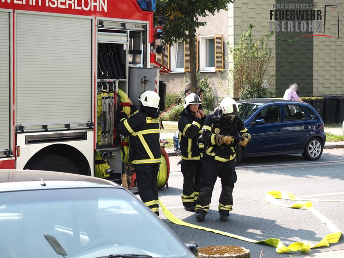 FW-MK: Feuer in Wohnung