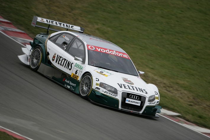 Veltins startet 2006 in der DTM mit Heinz-Harald Frentzen im Audi Sport Team - Abt Sportsline