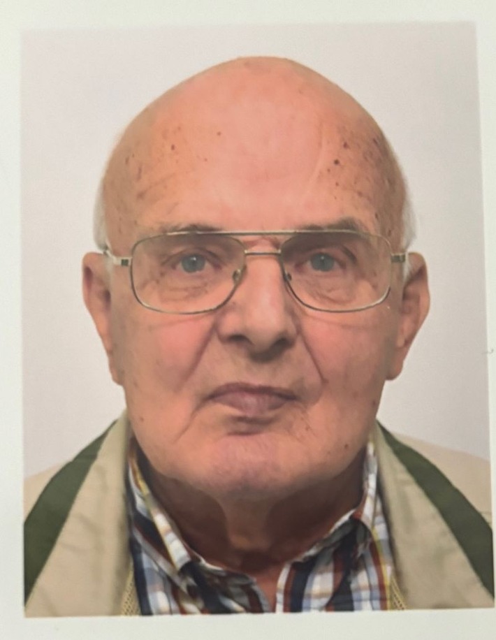 POL-HH: 250517-1. Vermisstenfahndung nach 84-jährigem Mann