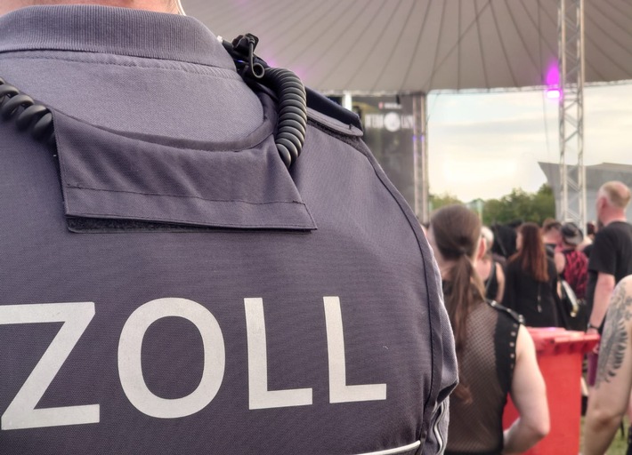 HZA-BS: Zoll ist beim M&#039;era Luna Festival präsent