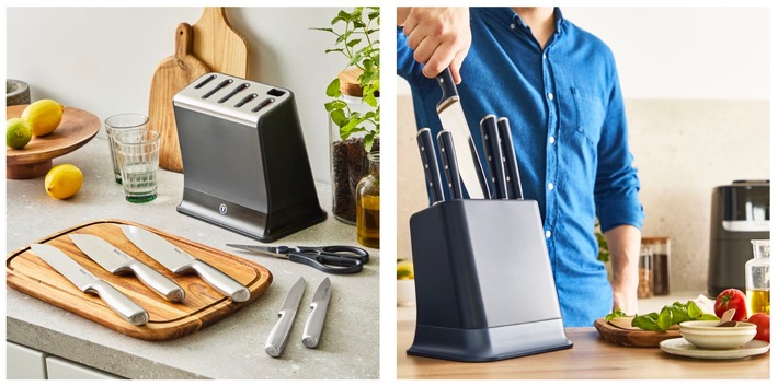 Tefal stellt seinen ersten selbstschärfenden Messerblock EverSharp vor