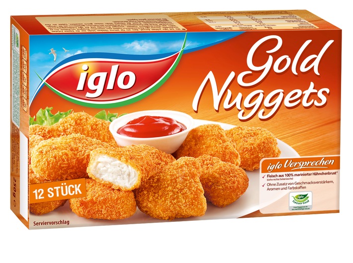 Einzigartig genießen: iglo Gold Nuggets glänzen in allen Disziplinen (FOTO)