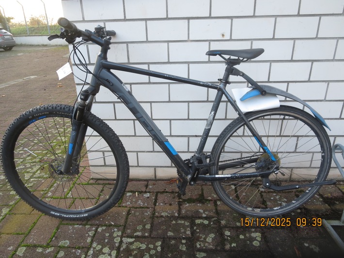 POL-MA: Ladenburg/Rhein-Neckar-Kreis: mehrere Fahrräder sichergestellt - Eigentümer gesucht