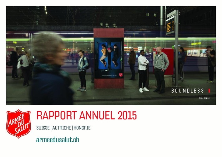 Rapport annuel 2015 « Boundless » - l&#039;Armée du Salut aide sans limite