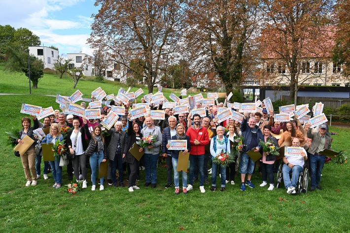 Postcode Lotterie-Party in Pfullingen: 209 Glückspilze jubeln über 1,4 Millionen Euro