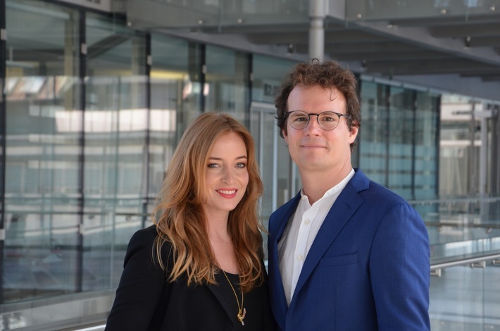 Die Preisträger des Eric Kandel Young Neuroscientists Prize 2023: Mackenzie W. Mathis and Alexander Mathis / Weiterer Text über ots und www.presseportal.de/nr/9400 / Die Verwendung dieses Bildes für redaktionelle Zwecke ist unter Beachtung aller mitgeteilten Nutzungsbedingungen zulässig und dann auch honorarfrei. Veröffentlichung ausschließlich mit Bildrechte-Hinweis.