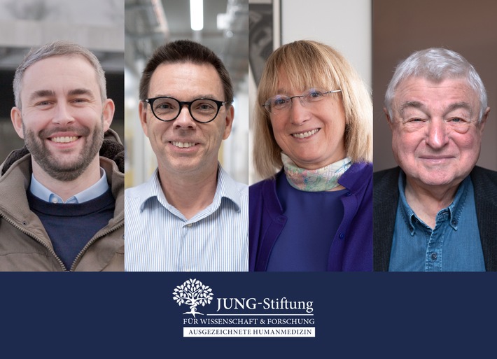 Medizinpreis-Verleihung: Jung-Stiftung zeichnet wegweisende Forschungsansätze für neue Krebstherapien, neurodegenerative Erkrankungen und Infektionen aus