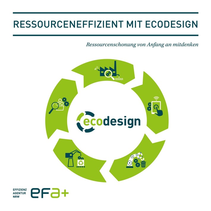 Pressemitteilung: Neue Broschüre der Effizienz-Agentur NRW informiert über Chancen und Möglichkeiten von ecodesign