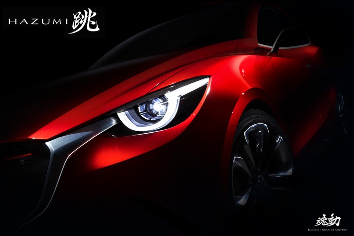 Weltpremiere des Mazda HAZUMI am Genfer Automobilsalon 2014 (BILD + ANHANG)