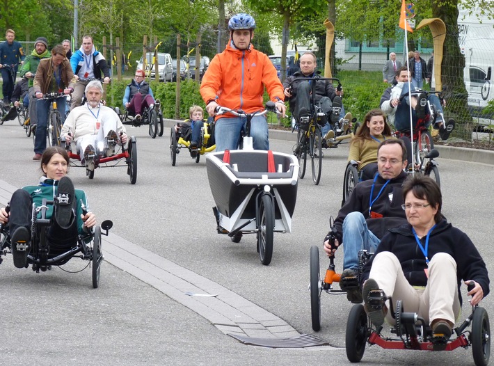 19. Internationale Spezialradmesse am 26. und 27. April / SPEZI-elle Innovationen und Rekorde - Messerschmitt-Roller als Velomobil (FOTO)