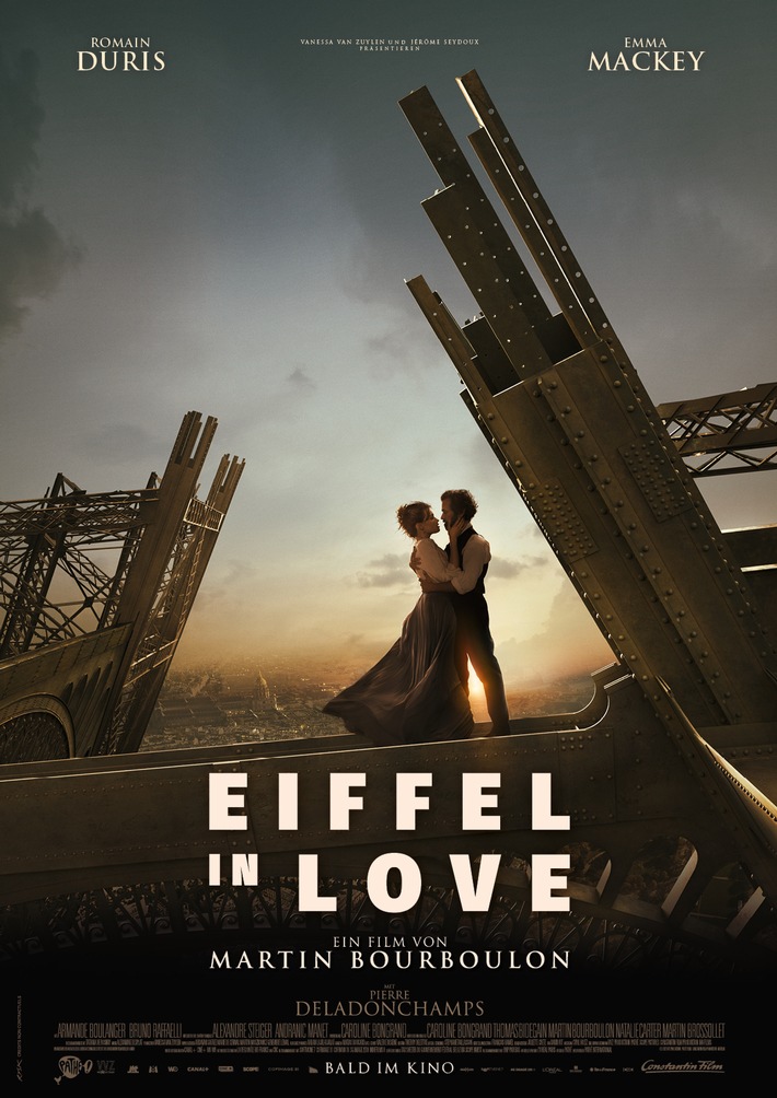 EIFFEL IN LOVE: Ab 16. September im Kino / Trailer und Hauptplakat ab sofort online