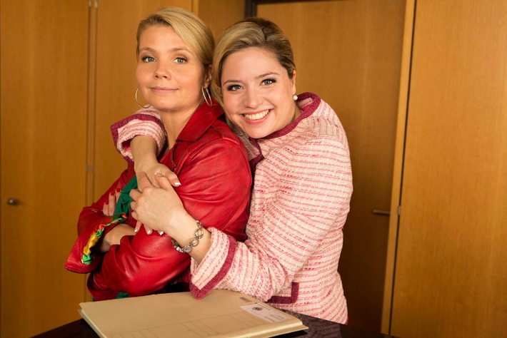 Sister-Acting  bei &quot;Danni Lowinski&quot;: Annette und Caroline Frier erstmals gemeinsam in SAT.1 vor der Kamera (BILD)