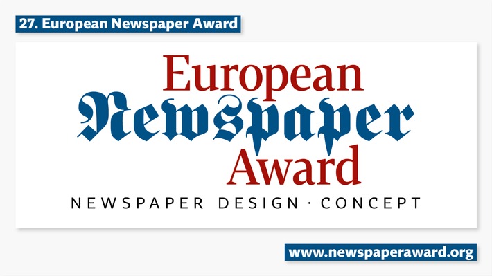 Ergebnisse des 27. European Newspaper Award / Zeitungen aus 22 Ländern haben am 27. Wettbewerb teilgenommen / Die Hauptpreise gehen in diesem Jahr nach Spanien, Portugal, Griechenland und Deutschland