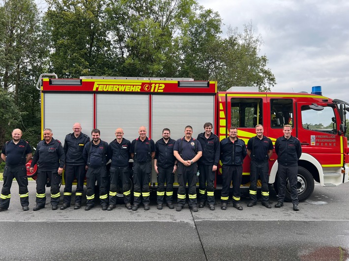 FW-WRN: 12 Kameraden der Feuerwehr Werne besuchen Fahrsicherheitstraining