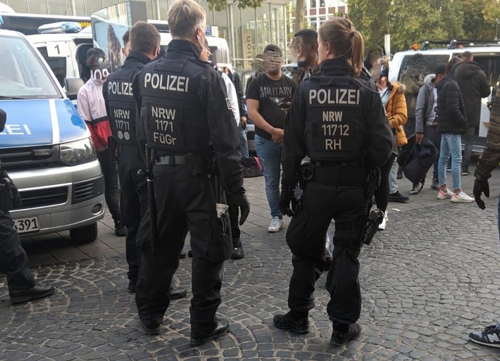 POL-MS: Razzia - Polizei kontrolliert mutmaßliche Diebe und Dealer im Bahnhofsumfeld