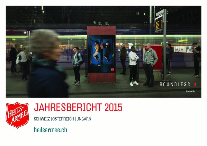 Jahresbericht 2015 "Boundless" - die Heilsarmee hilft grenzenlos