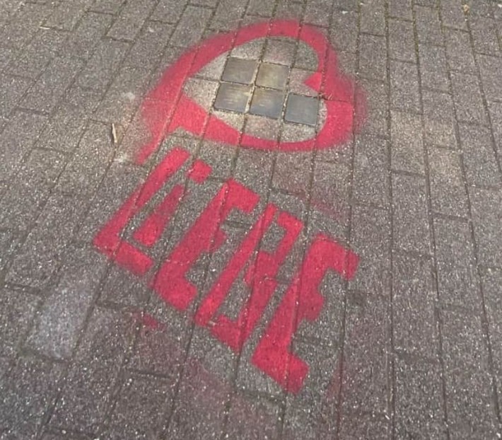 POL-MA: Heideberg: Auslobung einer Belohnung durch die Staatsanwaltschaft Heidelberg im Zusammenhang mit Sachbeschädigungen an den sogenannten Stolpersteinen