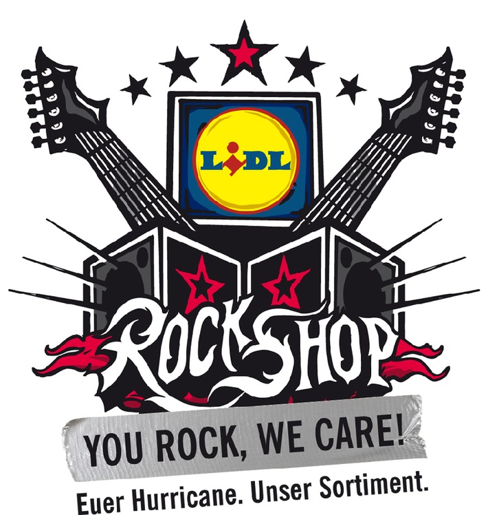 You rock, we care / Der Lidl-RockShop auf dem Hurricane Festival