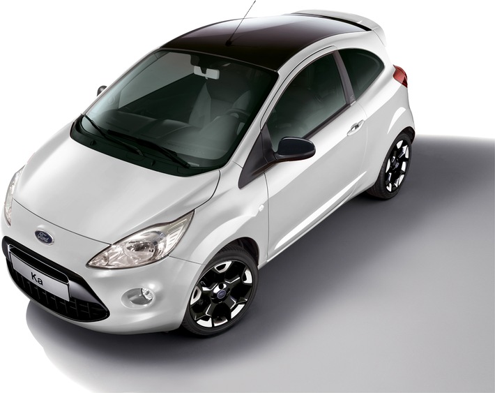 Ford Ka mit neuem Individual-Paket &quot;Black &amp; White Edition&quot; (FOTO)