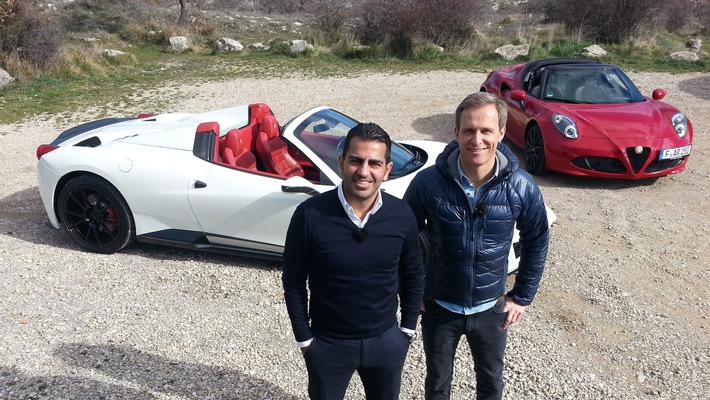 GRIP - Das Motormagazin: "Der neue Alfa 4C Spider"