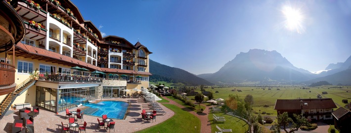 Hotel Post Lermoos, Tirol, gewinnt European Health &amp; SPA-Award 2014 - BILD