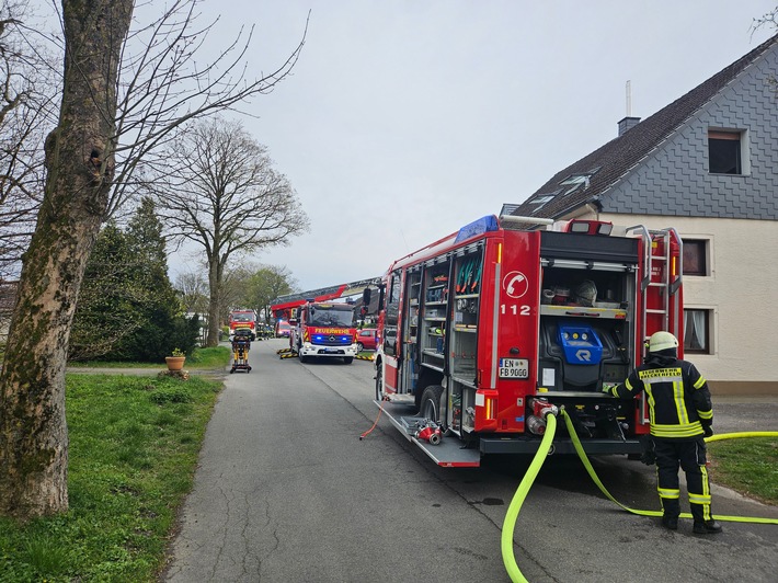 FW-EN: Feuerwehr Breckerfeld bei zwei Einsätzen am Sonntag gefordert