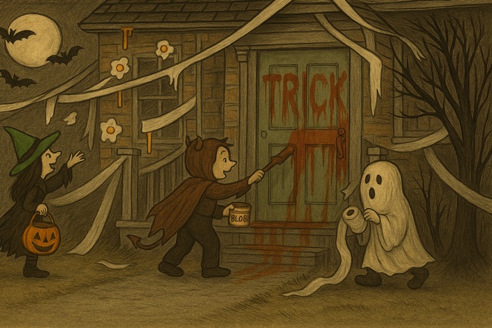 Haftpflicht an Halloween / Schutz vor teuren Streichen