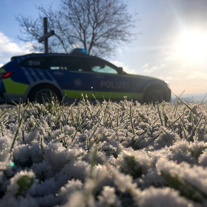 POL Schwaben Nord: Erster Schnee - Achtung vor Glätte