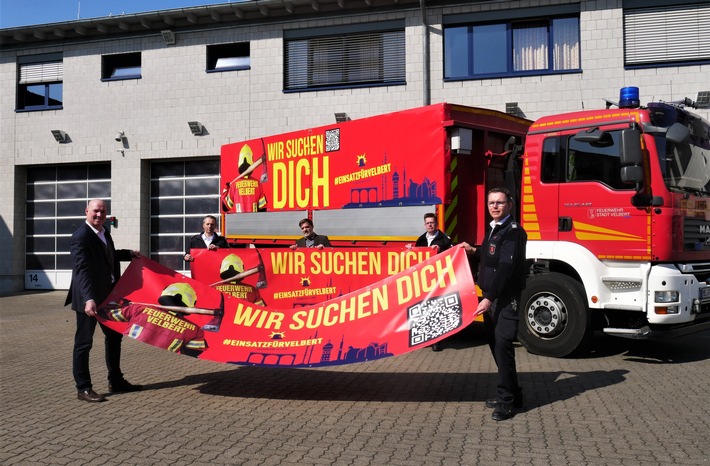 FW-Velbert: Feuerwehr Velbert startet Kampagne zur Mitgliedergewinnung