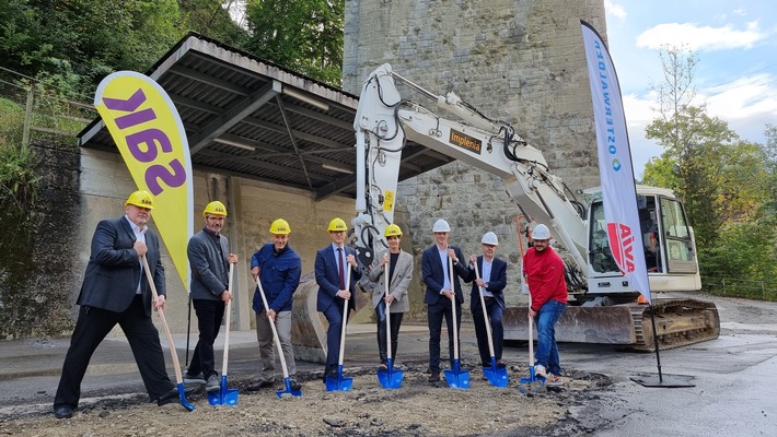 Medienmitteilung: SAK und Osterwalder Gruppe starten mit dem Bau ihrer Wasserstoff-Produktionsanlage im St. Galler Kubel