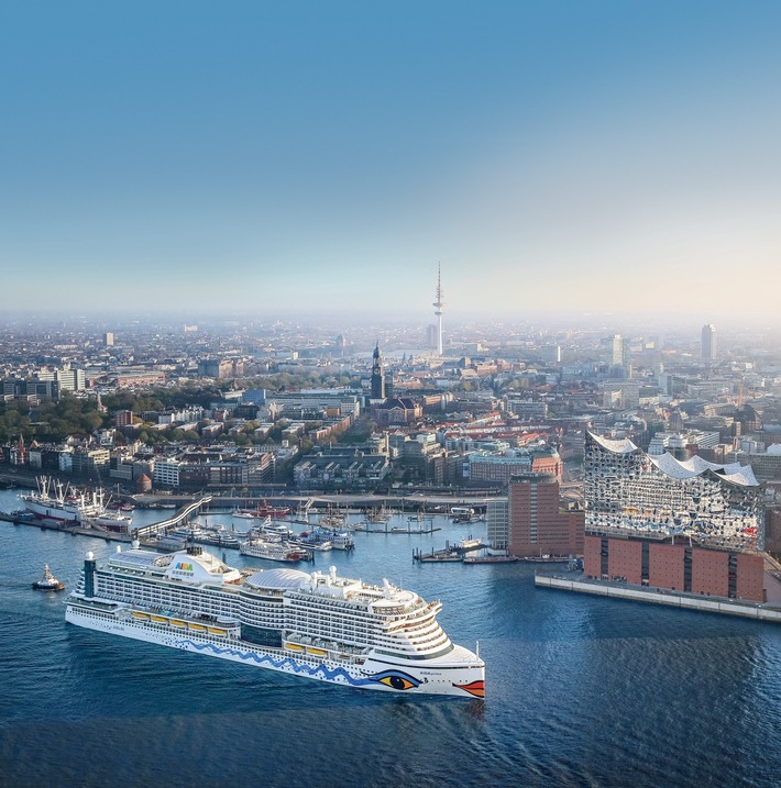 AIDA Pressemeldung: Von Hamburg in die Welt mit AIDA Cruises