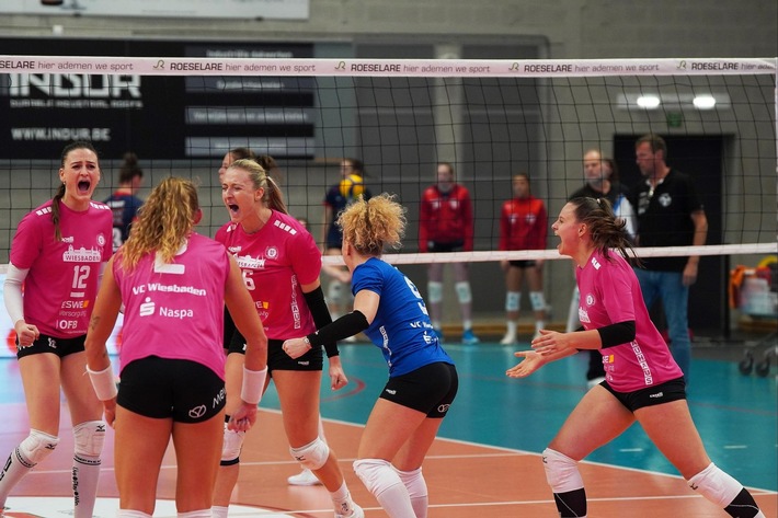 VCW – Roselare: Europapokal in Wiesbaden!