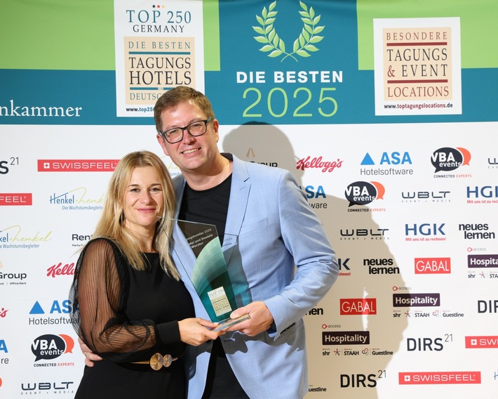 Top-Tagungshotelier 2025: Ehepaar Wurster vom Parkhotel Schillerhain