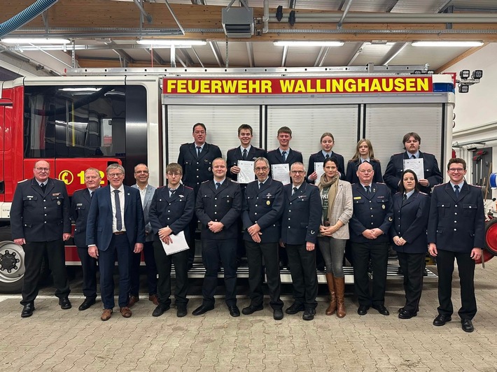 FW-AUR: Jahreshauptversammlung der Feuerwehr Wallinghausen