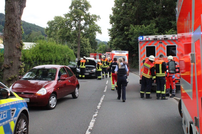 POL-RBK: Rösrath - Auffahrunfall mit vier Verletzten