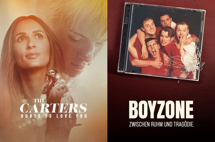 "Nick und Aaron Carter: Der Preis des Erfolgs" und "Boyzone: Zwischen Ruhm und Tragödie": Zwei neue Musik-Dokus bei Sky und WOW