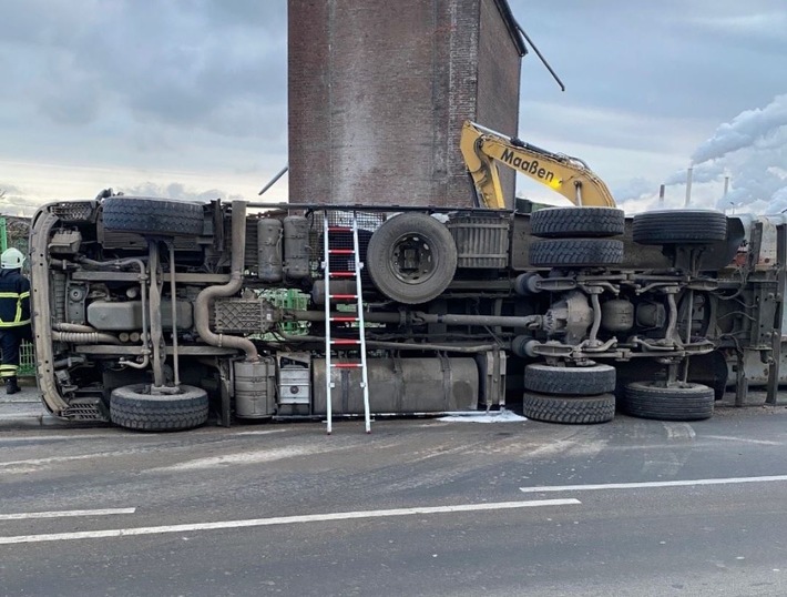 POL-REK: 210114-4: Fehler beim Abladen führte zu Unfall - Hürth