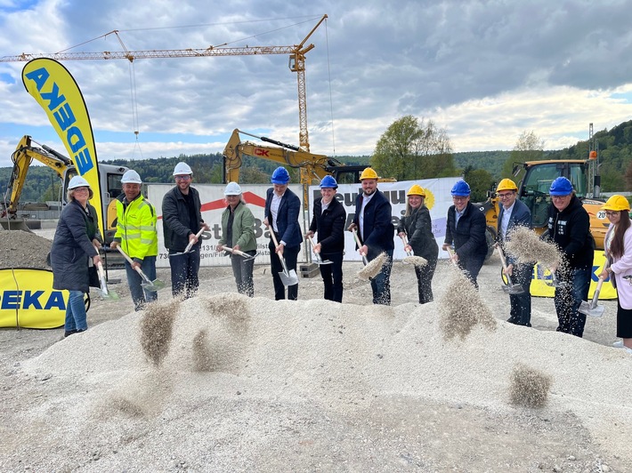 Presse-Information: Neubau Edeka-Markt in Plüderhausen