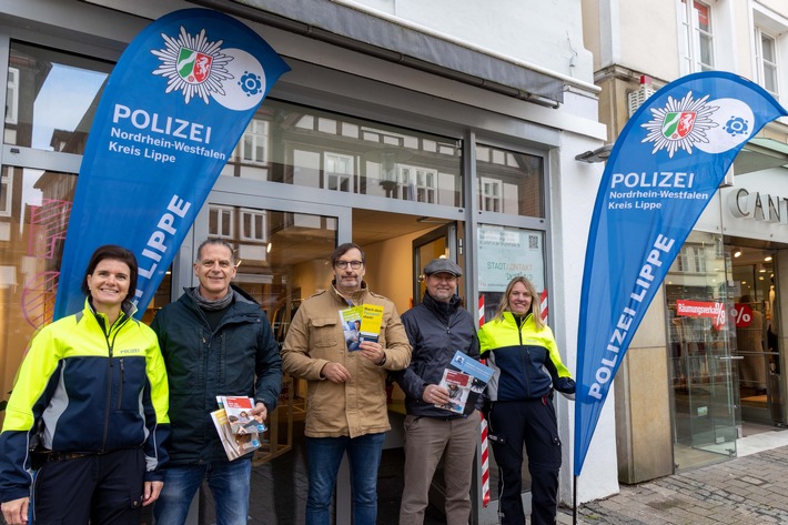 POL-LIP: Detmold. Polizei Lippe veranstaltet mehrtägige Präventionsaktion in der Innenstadt.