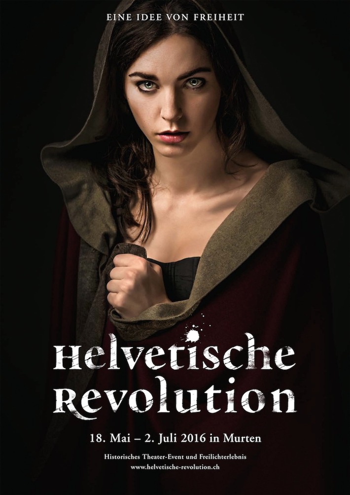 Historisches Theater-Event und Freilichterlebnis in Murten:
Grosses Kapitel zur Helvetischen Revolution aufgeschlagen