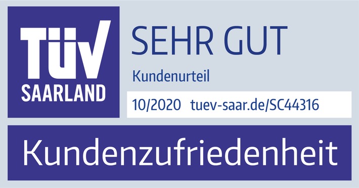 TÜV Kundenzufriedenheit: CHECK24 erreicht Note "sehr gut"