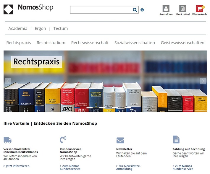 Nomos stellt neuen Onlineshop vor