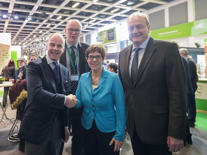 CDU-Vorsitzende Kramp-Karrenbauer auf Grüner Woche 2019 - "Die Grüne Woche macht den Wert der Landwirtschaft deutlich"