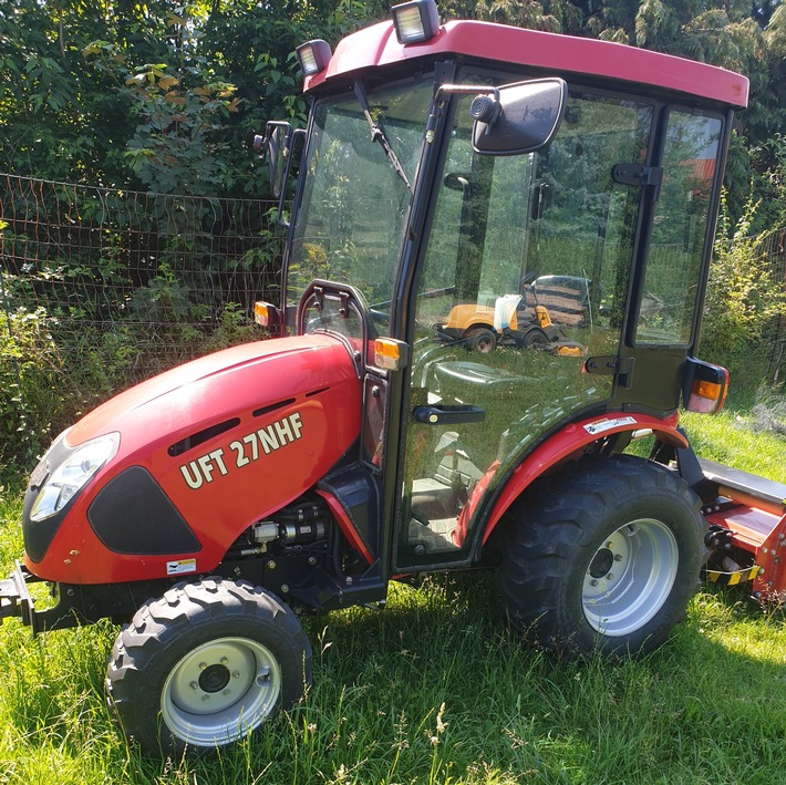 LPI-NDH: Traktor, Gartenfräse und Enten gestohlen