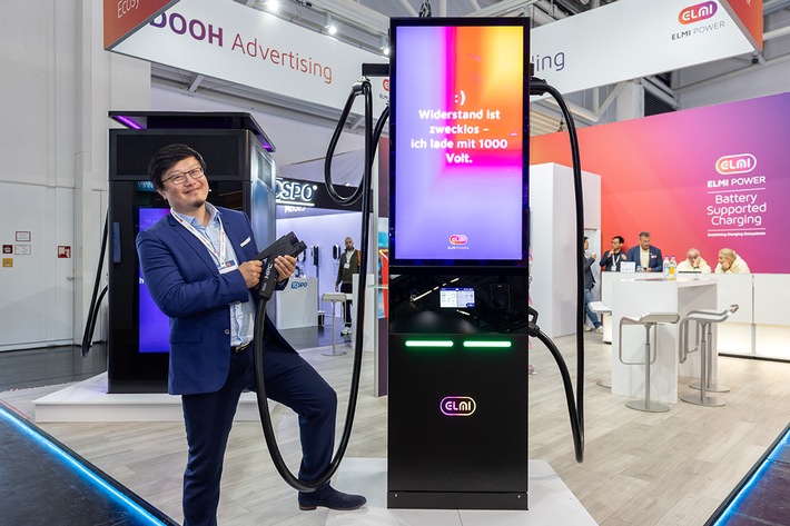 ELMI Power setzt neue Maßstäbe beim Depotladen: Overhead Charger, Hochleistungs-Dispenser und modulare Speicher auf der Power2Drive 2026