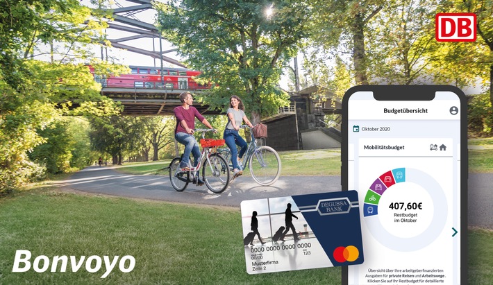 Deutsche Bahn Connect und Degussa Bank vereinfachen die Abrechnung von Mobilitätsbudgets / Kooperation DB Connect - Bonvoyo