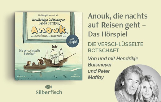 Neues Hörspiel zum Bestsellererfolg »Anouk« von und mit  Hendrikje Balsmeyer und Peter Maffay