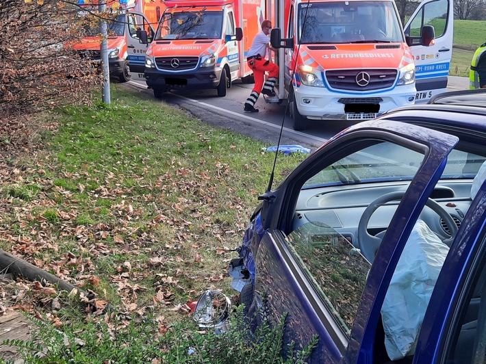 FW-EN: Weiterer Verkehrsunfall in Breckerfeld