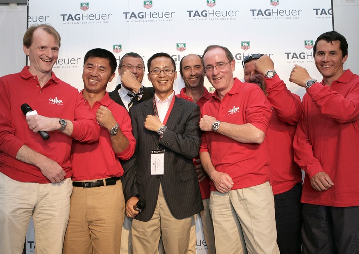 TAG Heuer, chronométreur et fournisseur officiel du China Team pour la Coupe de l