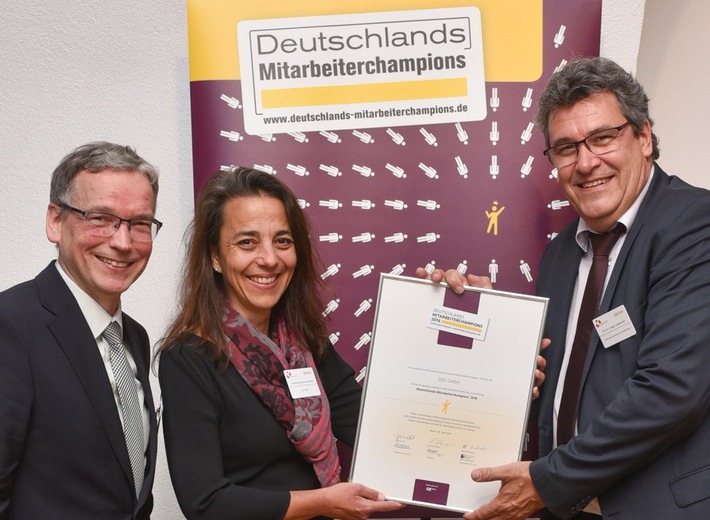 DQS GmbH gehört zu Deutschlands Mitarbeiterchampions 2016